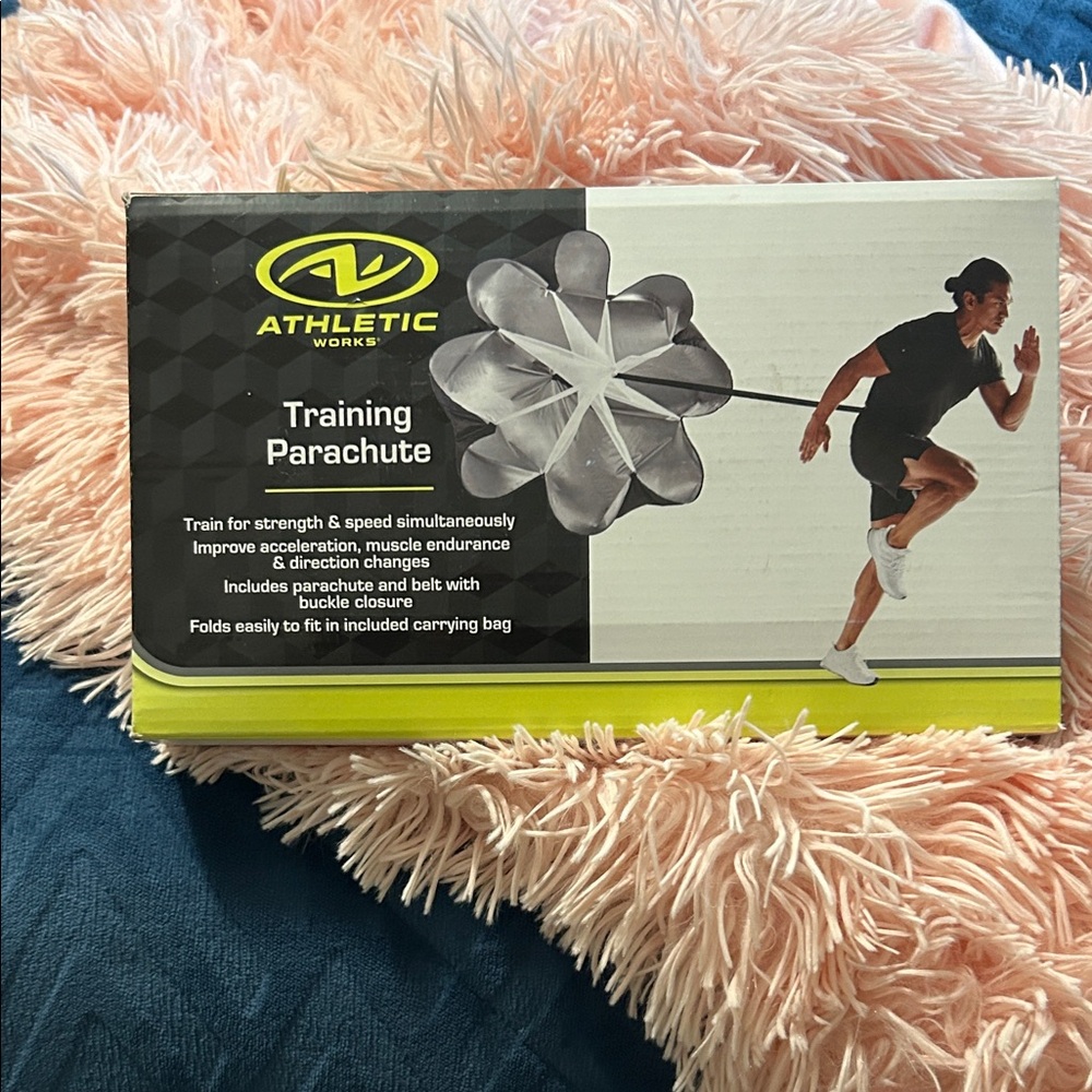Athletic Works Black and Gray Training Parachute